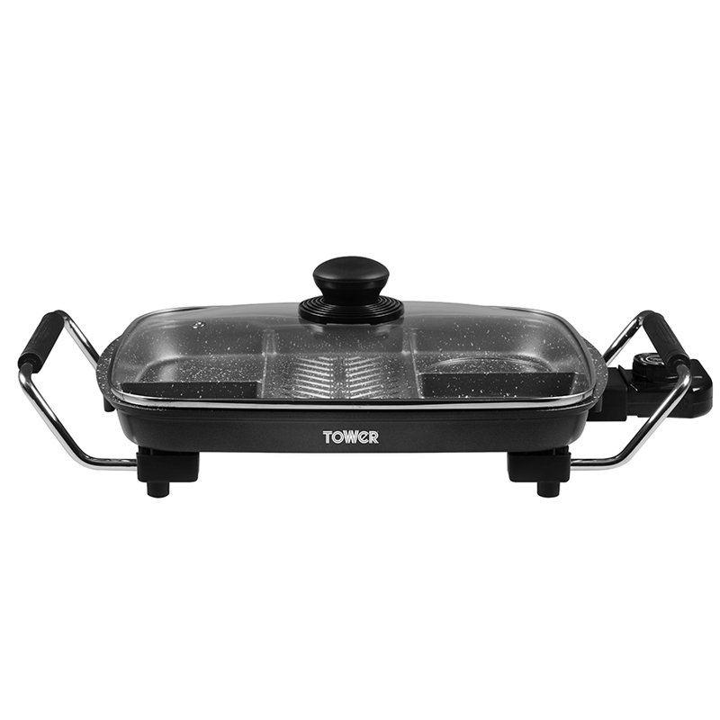 Tower 5in1 Divided Frying Pan with Lid Wayfair.co.uk